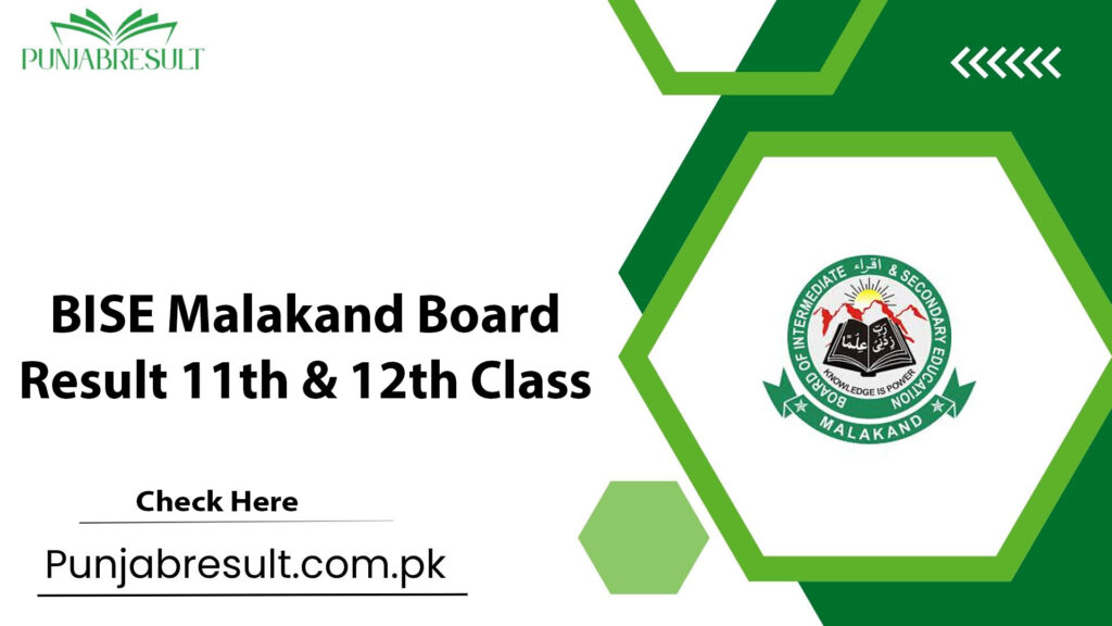 BISE Malakand Board Result 2025 11th & 12th Class