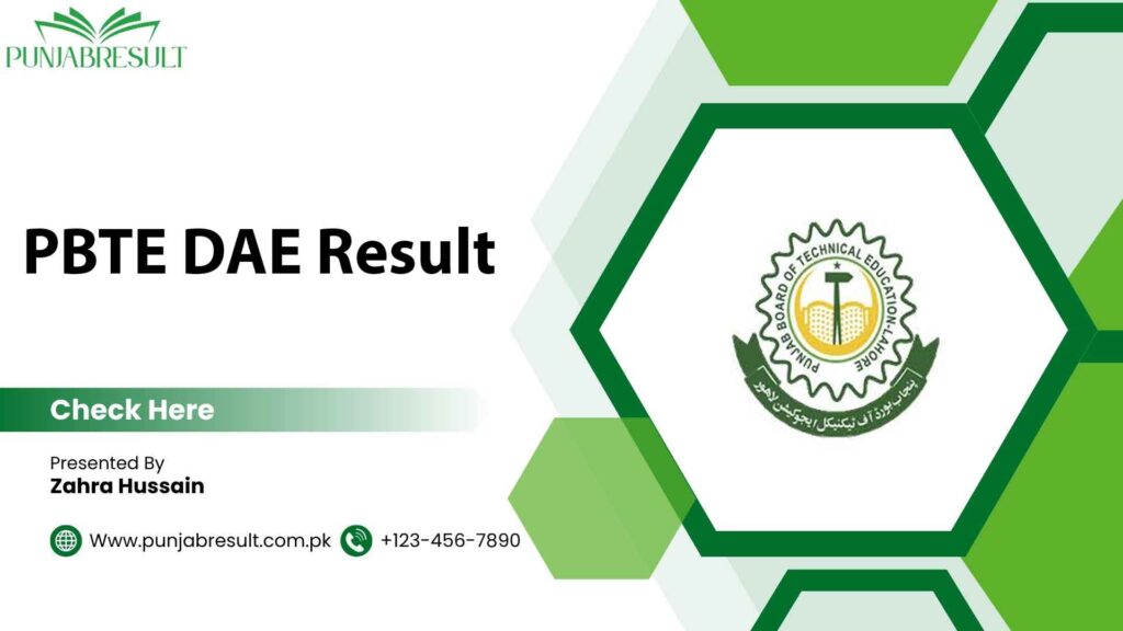 PBTE DAE Result